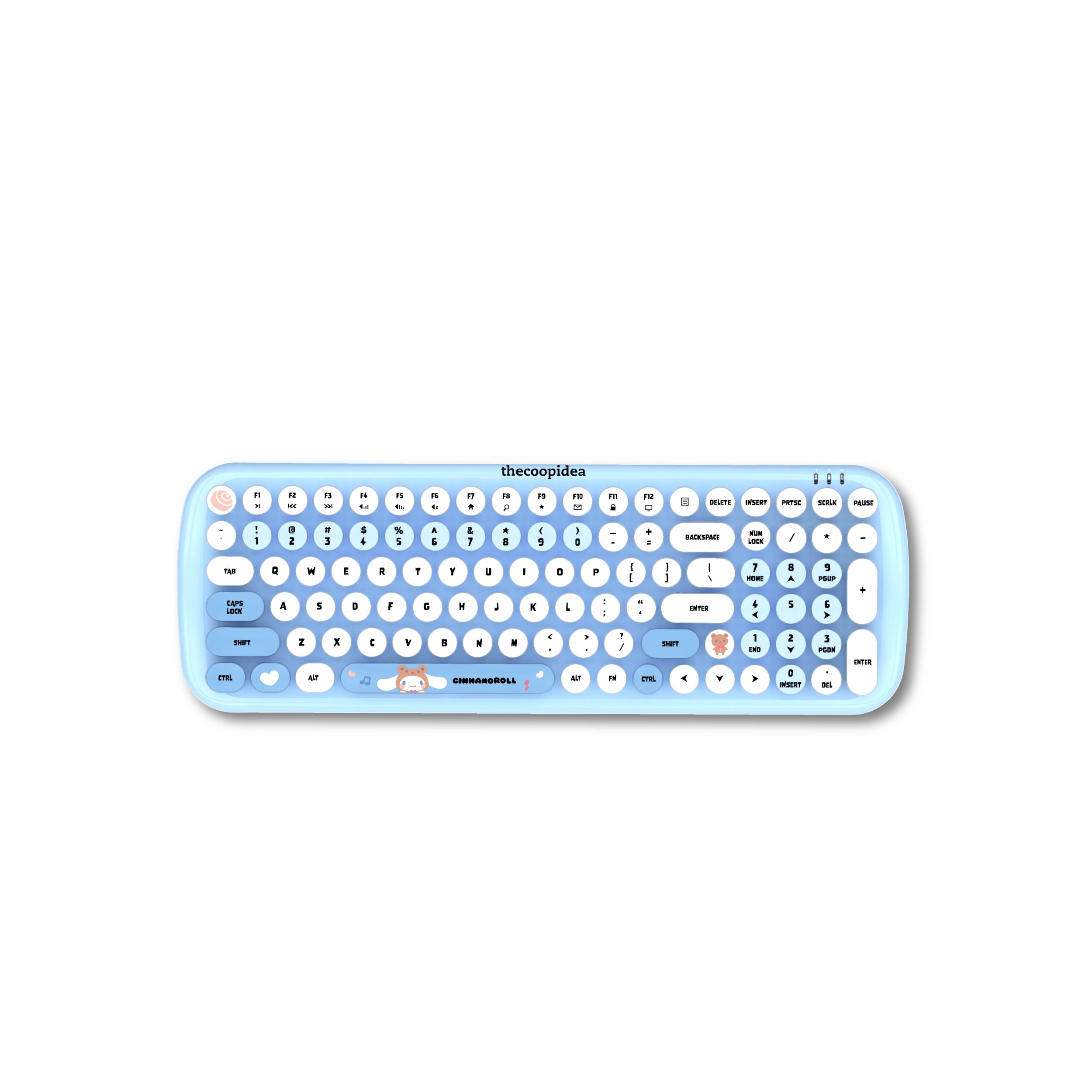 Sanrio TAPPY+ Wireless Keyboard & Mouse Set - Cinnanoroll
