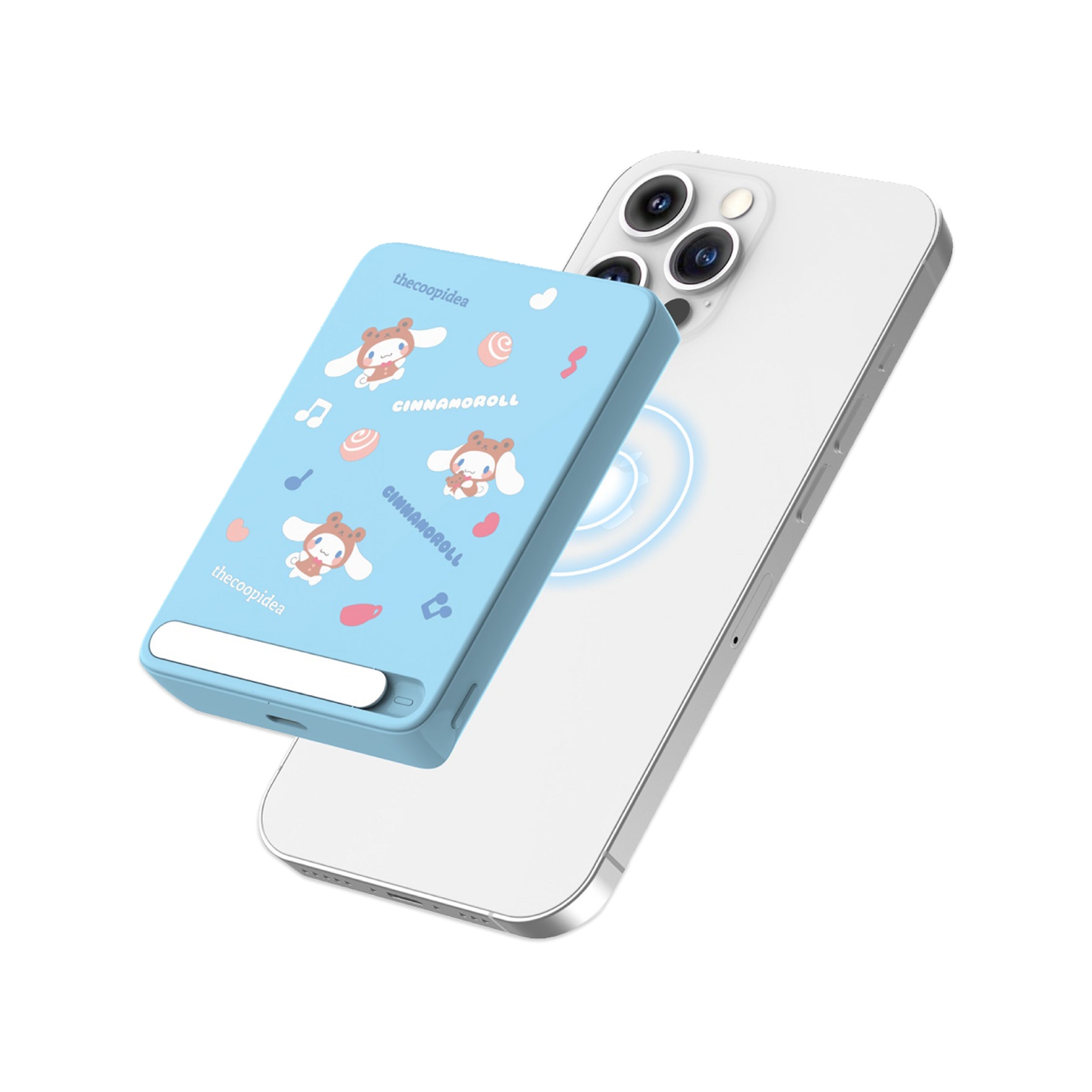 Sanrio STACK+ Magnetic Wireless Powerbank - Cinnamoroll