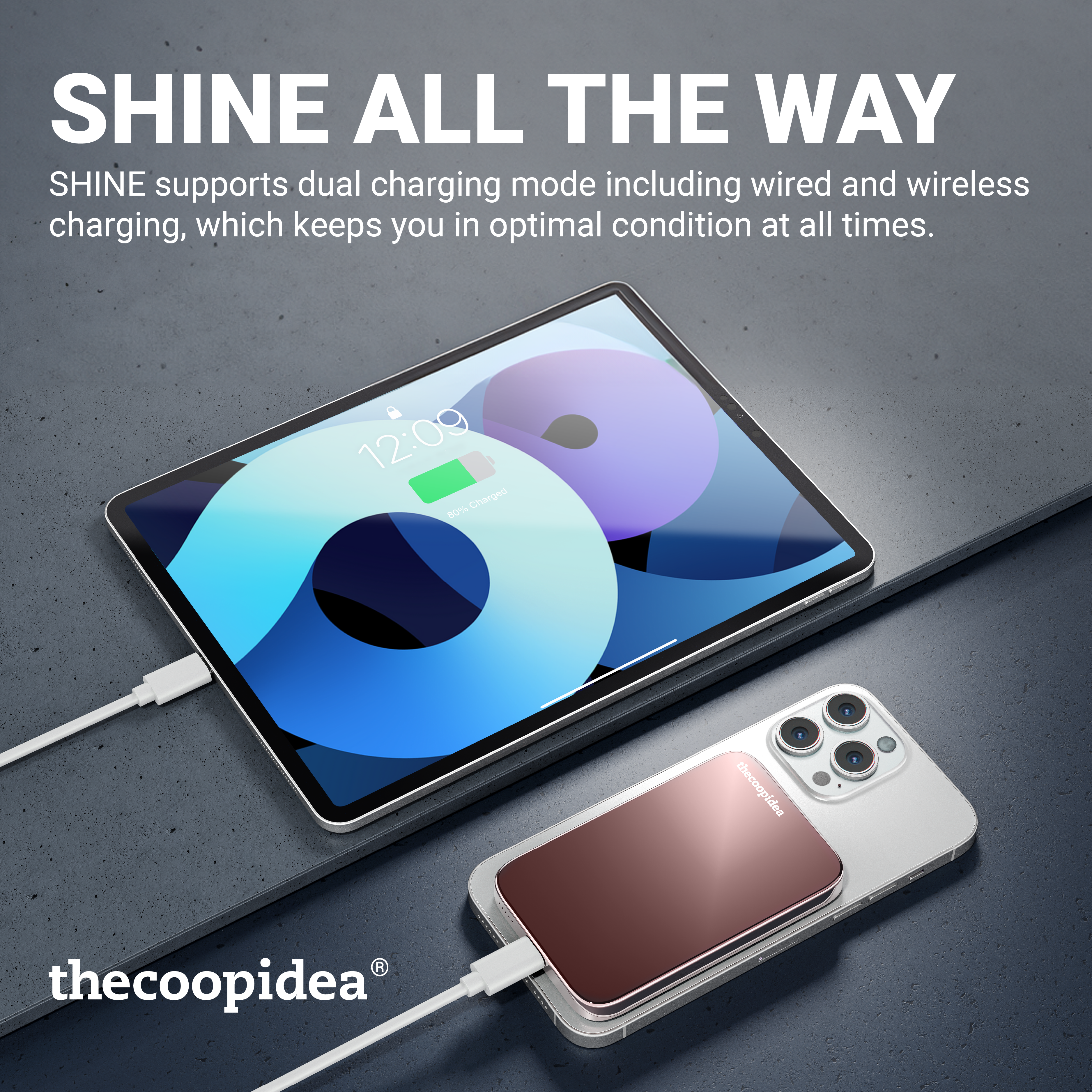 Shine Magnetic 5000mAh Powerbank