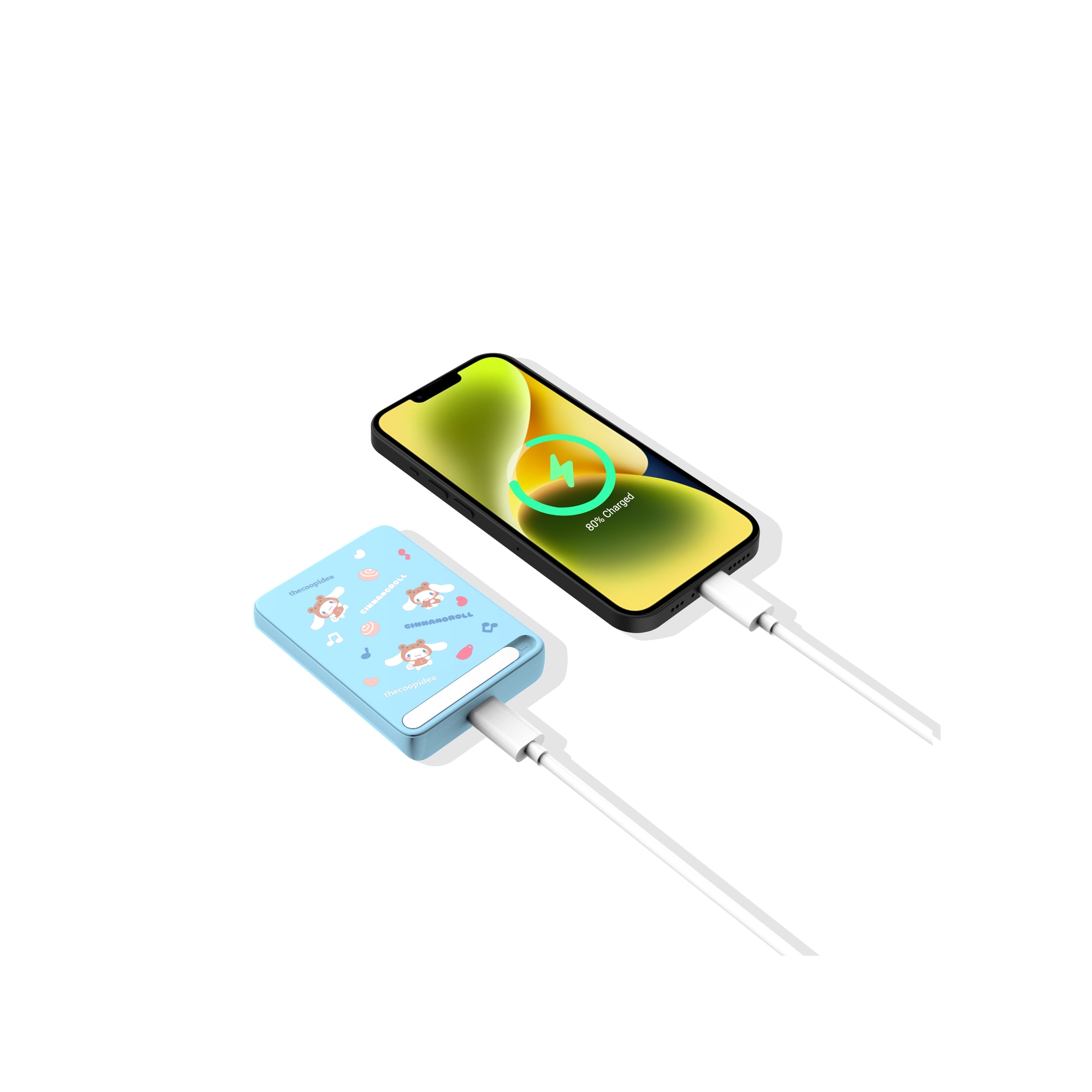 Sanrio STACK+ Magnetic Wireless Powerbank - Cinnamoroll