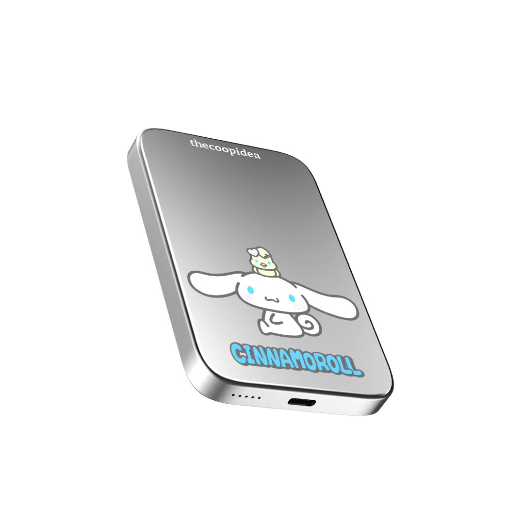 Sanrio Shine Magnetic 5000mAh Powerbank - Cinnamoroll