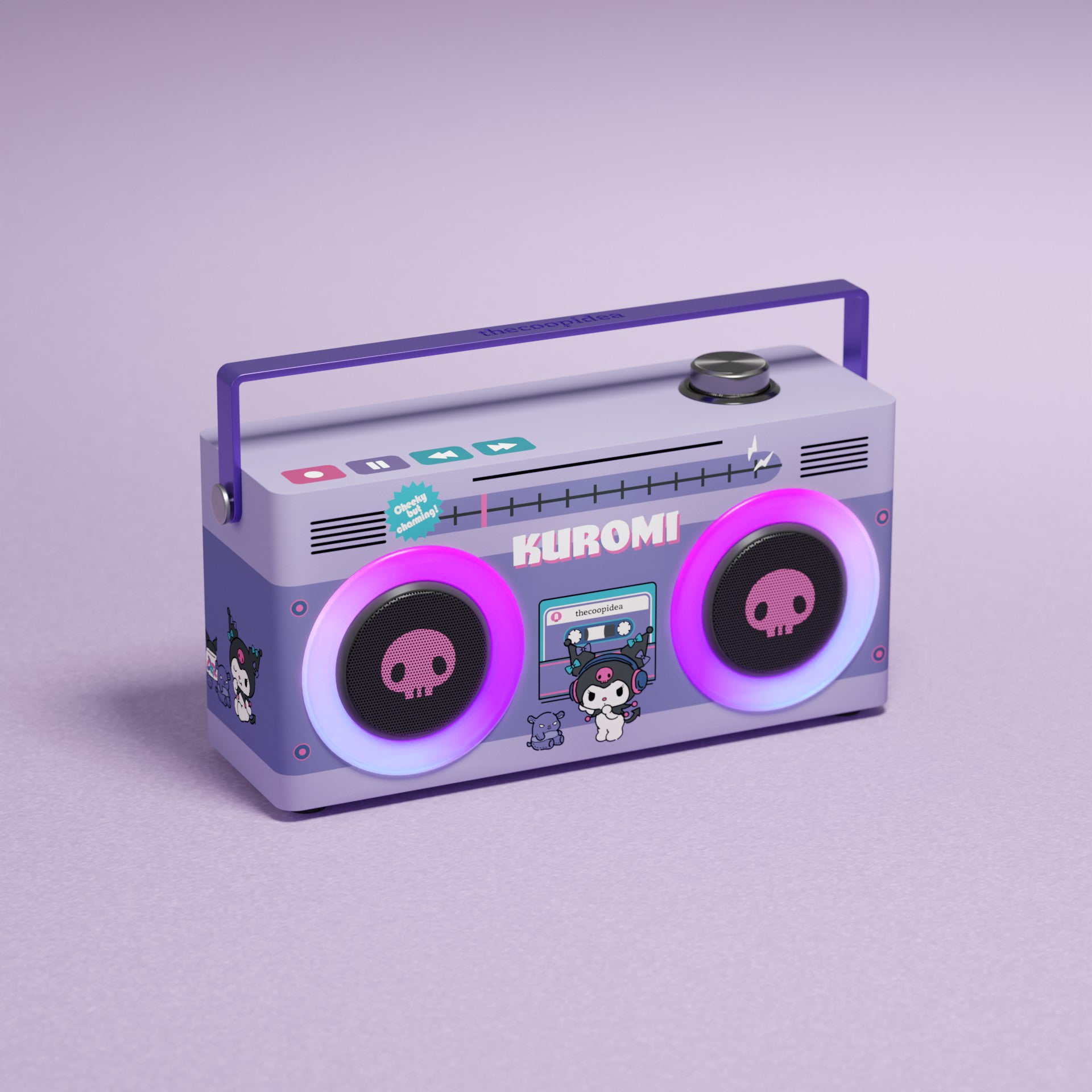 Sanrio BoomBox Wireless Speaker - Kuromi