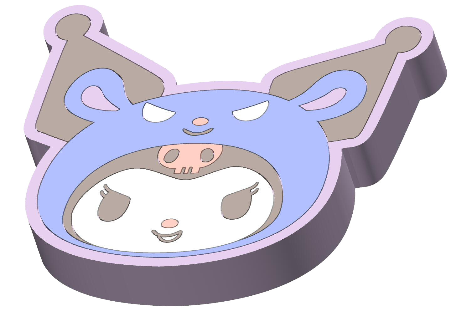 Sanrio PALLET Fast Wireless Charging Pad - Kuromi