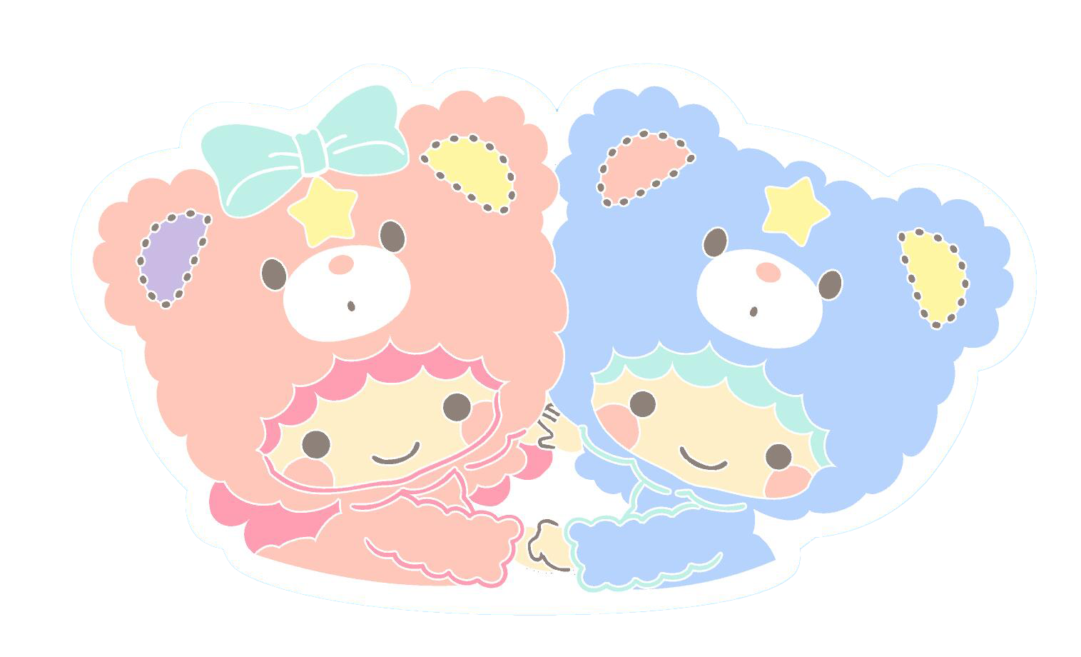 Sanrio PALLET Fast Wireless Charging Pad - Little Twin Stars