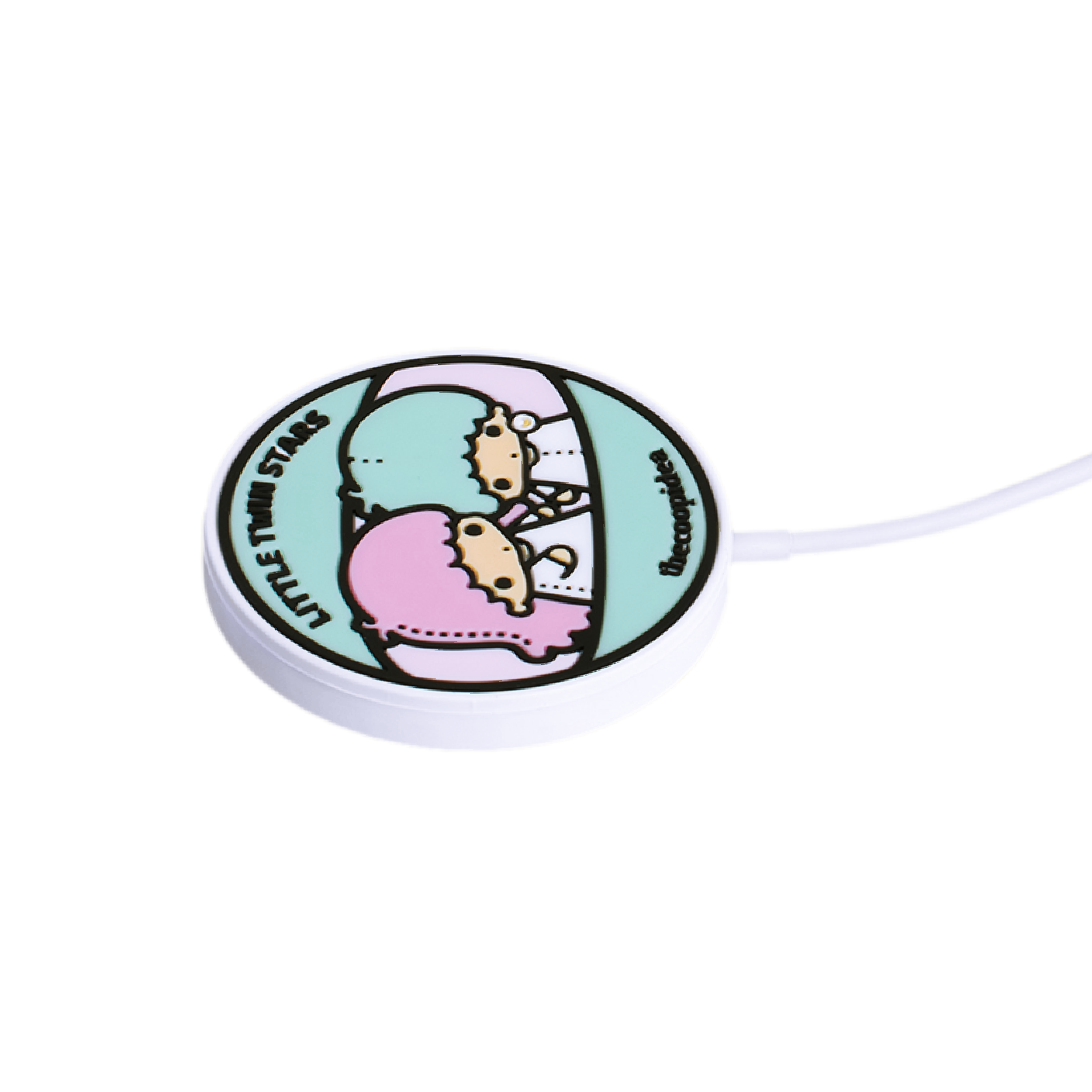 Sanrio GACHA Magnetic Charging Pad - Little Twin Stars