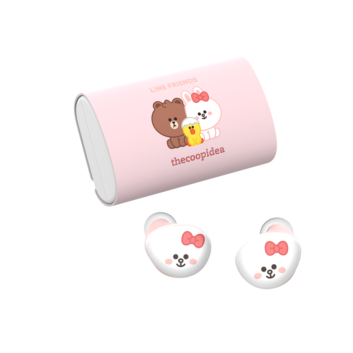 LINE FRIENDS MEETS thecoopidea BEANS+ True Wireless Earbuds - MINI CONY
