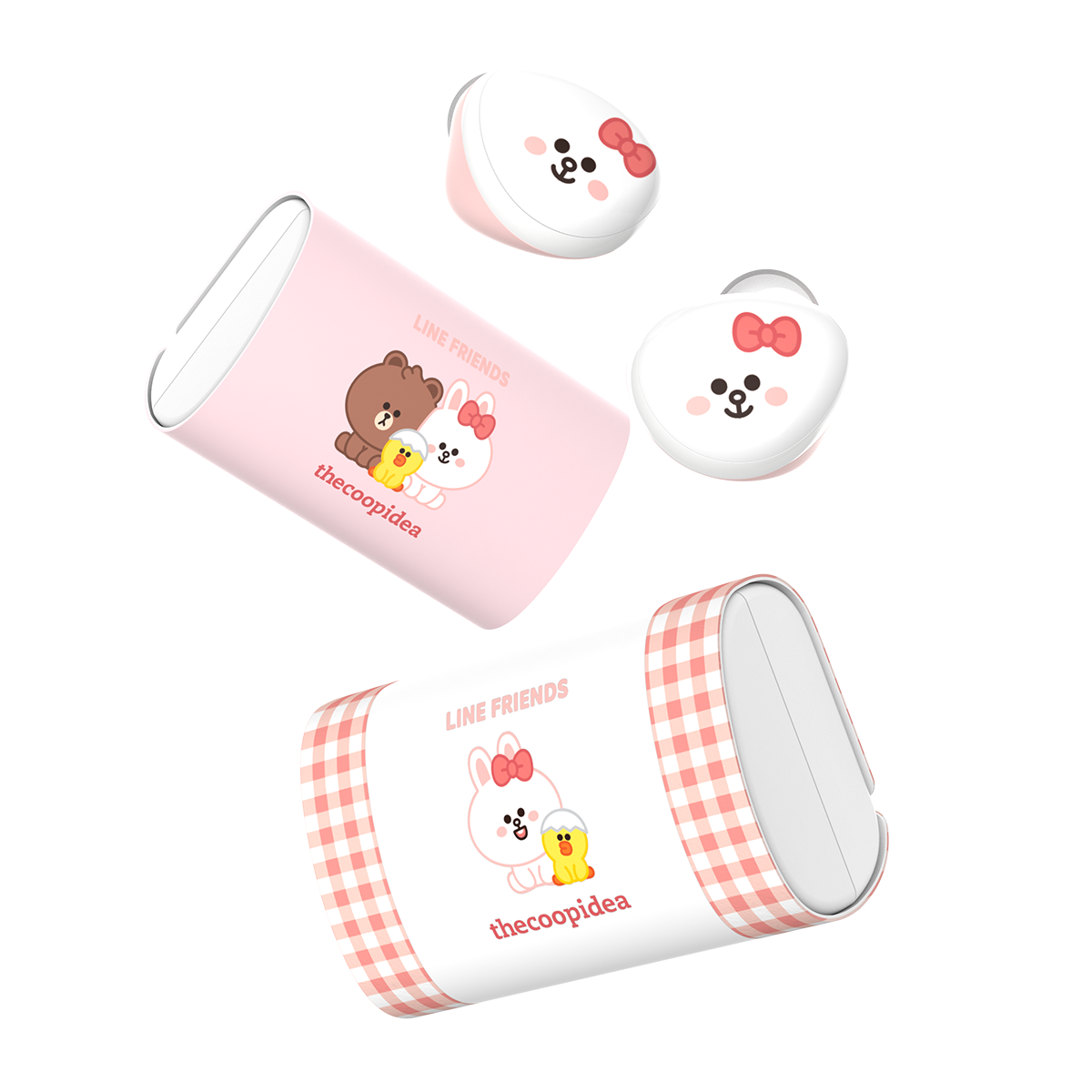 LINE FRIENDS MEETS thecoopidea BEANS+ True Wireless Earbuds - MINI CONY