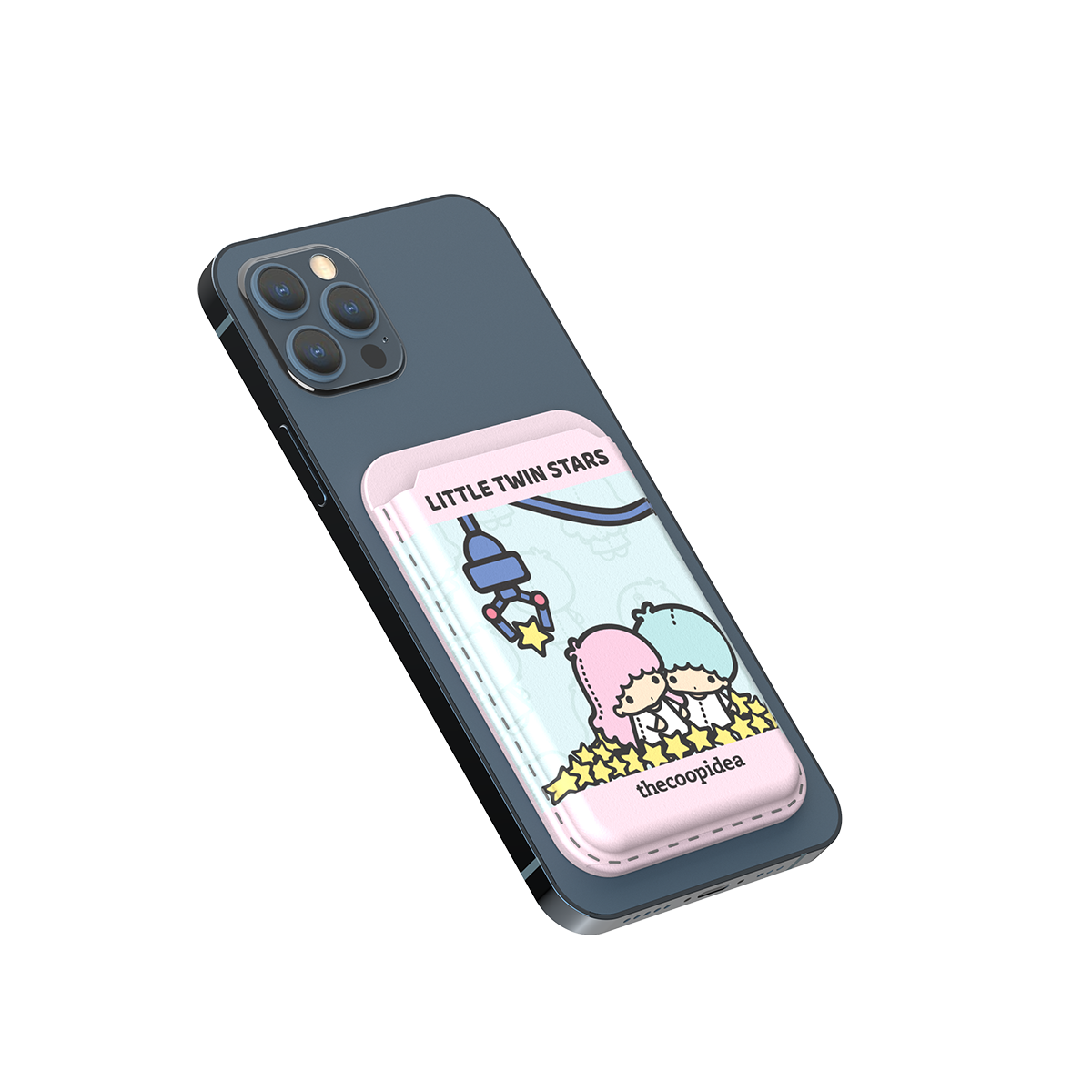 Sanrio WELT Magnetic Card Wallet - Little Twin Stars