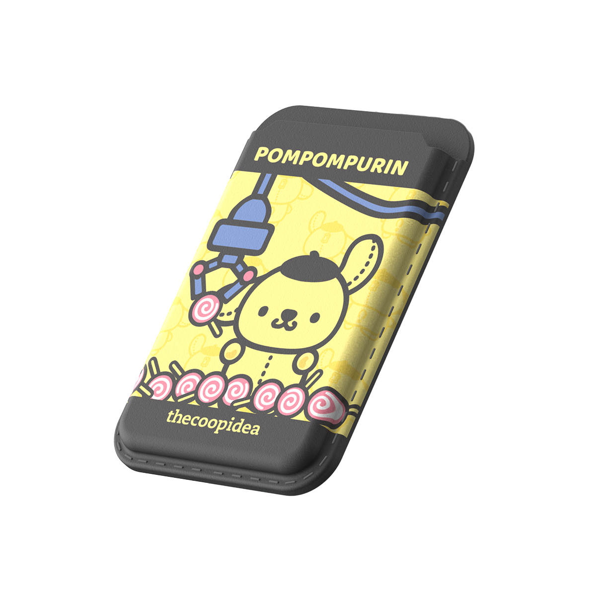 Sanrio WELT Magnetic Card Wallet - Pompompurin