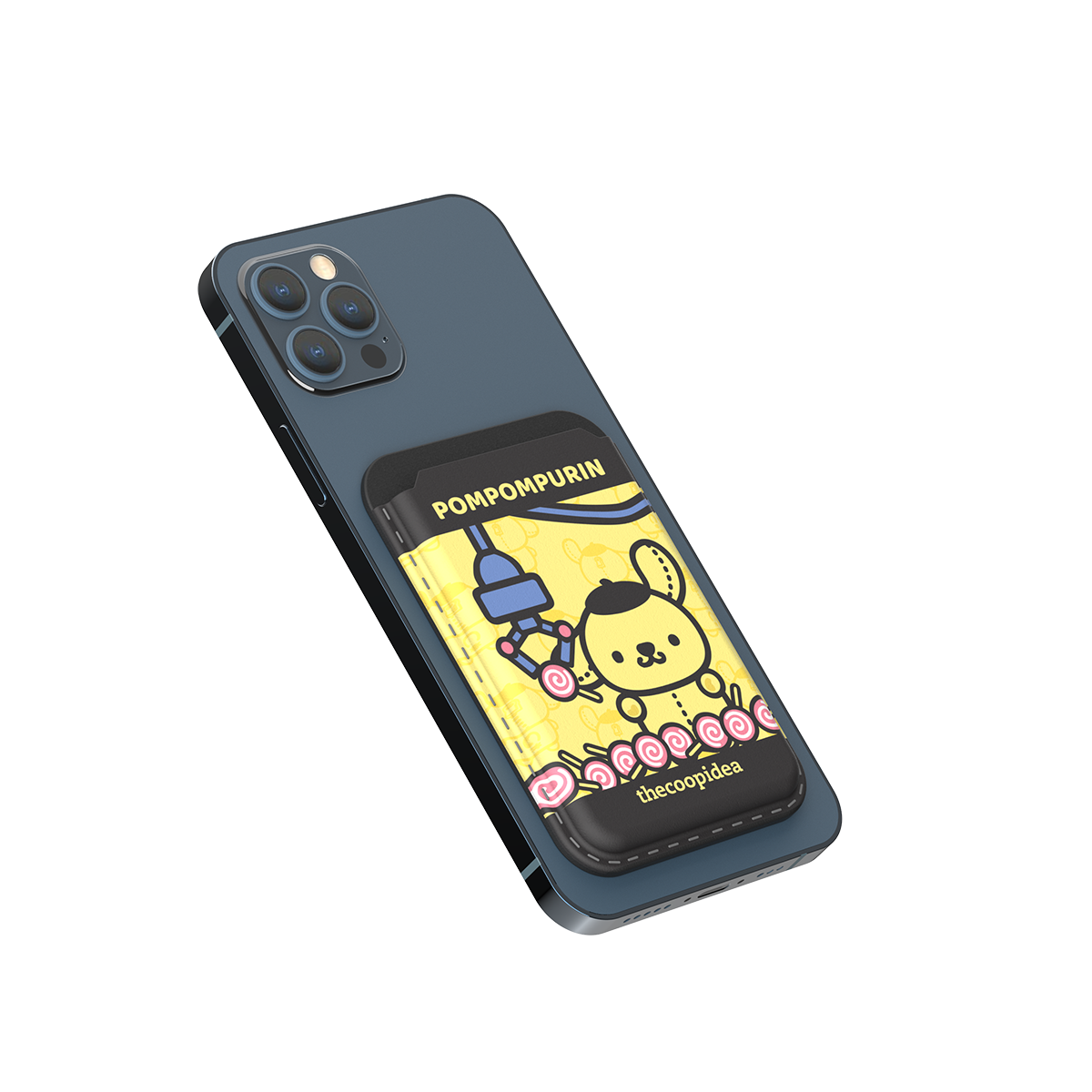Sanrio WELT Magnetic Card Wallet - Pompompurin