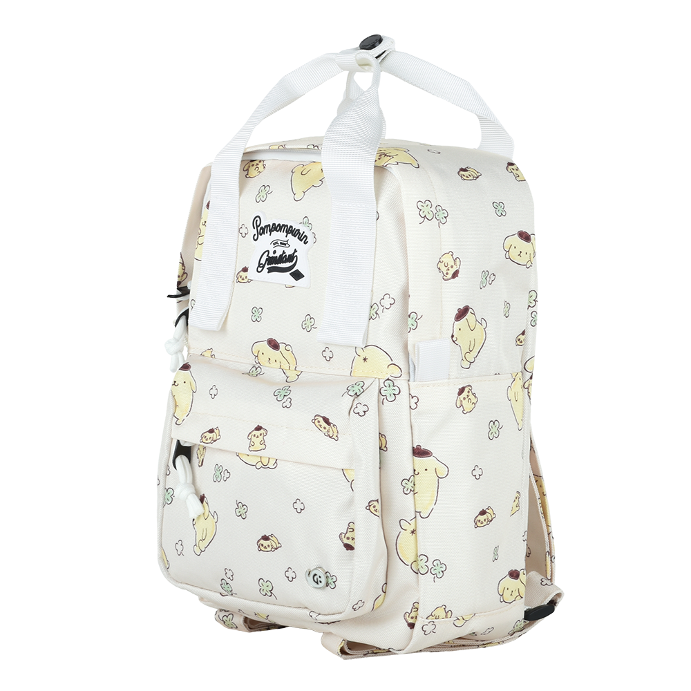Grinstant x Sanrio Edition - CARA 9.7" Mini Backpack in Pompompurin Overprint