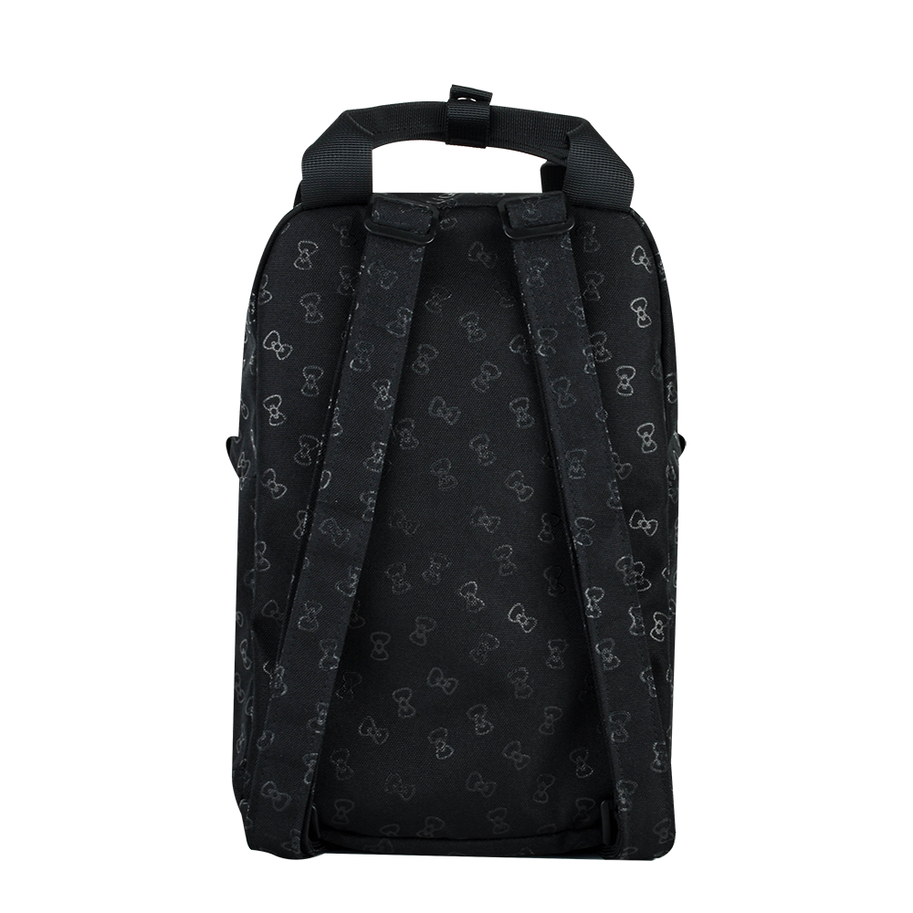 Grinstant x Sanrio Edition - CARA 9.7" Mini Backpack in Hello Kitty Black Overprint