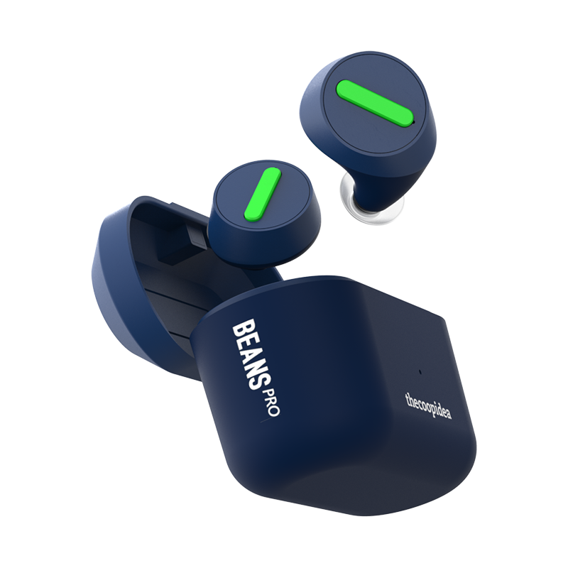Thecoopidea Bean Wireless Earbuds BEANS PRO ACTIVE True