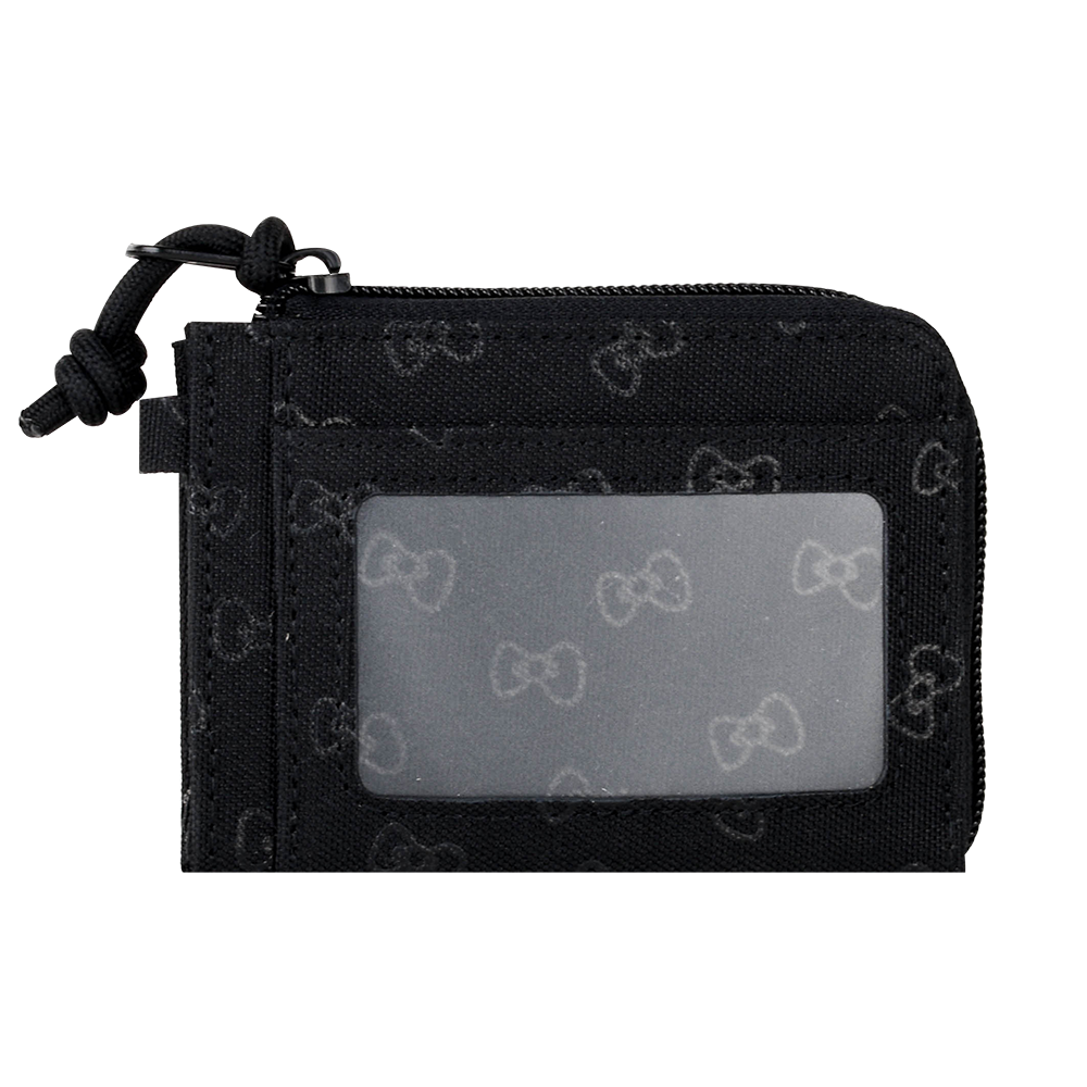 Grinstant x Sanrio Edition - CARA Coins Wallet in Hello Kitty Black Overprint