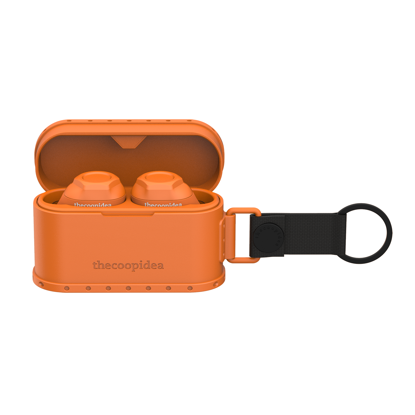 thecoopidea - CARGO 02 True Wireless Earbuds- Tangerine