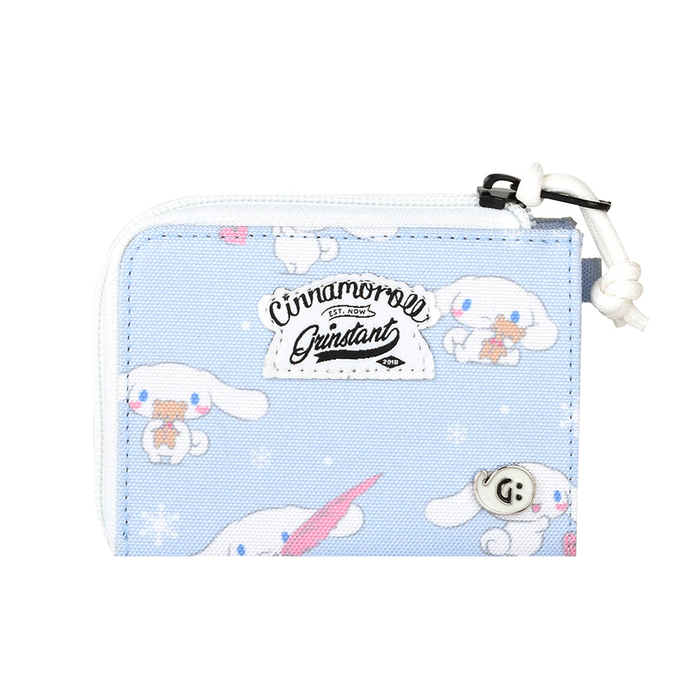 Grinstant x Sanrio Edition - CARA Coins Wallet in Cinnamoroll Overprint