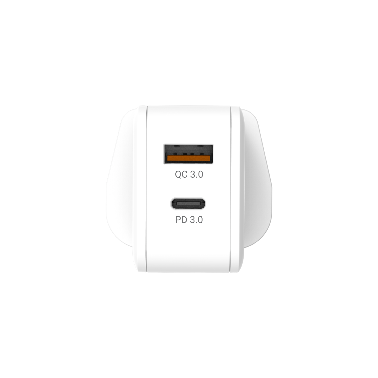 GaN BLOCK 33W - 2 Ports PD+QC Fast Charge Adapter