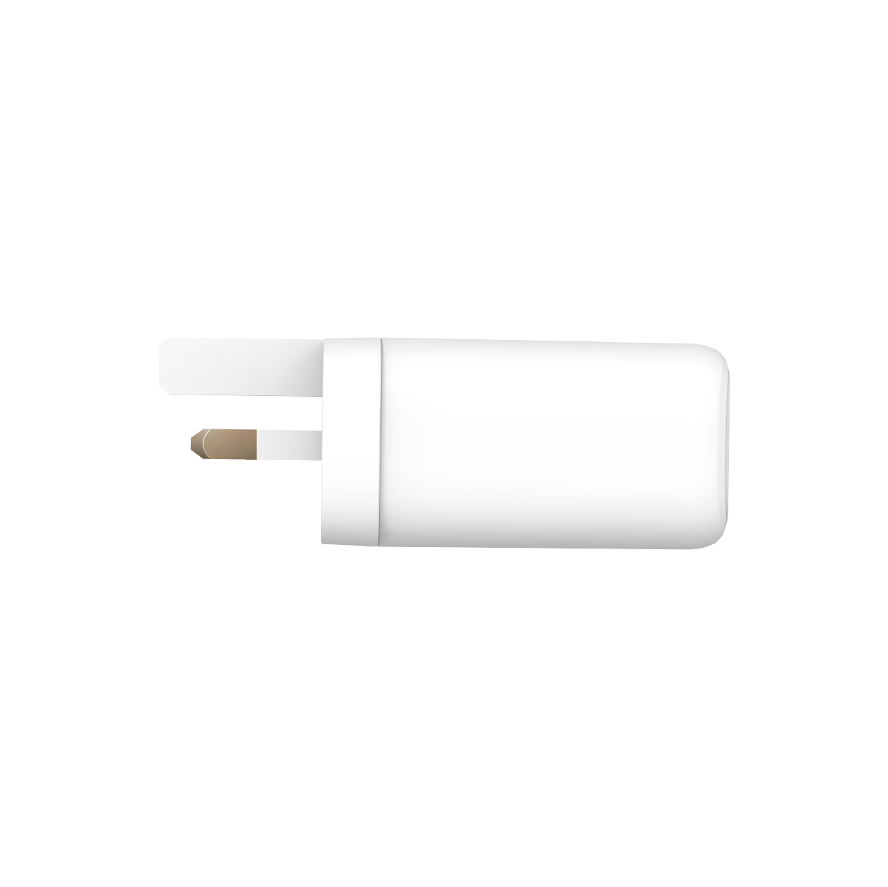 GaN BLOCK 65W - 3 Ports PD+QC Fast Charge Adapter