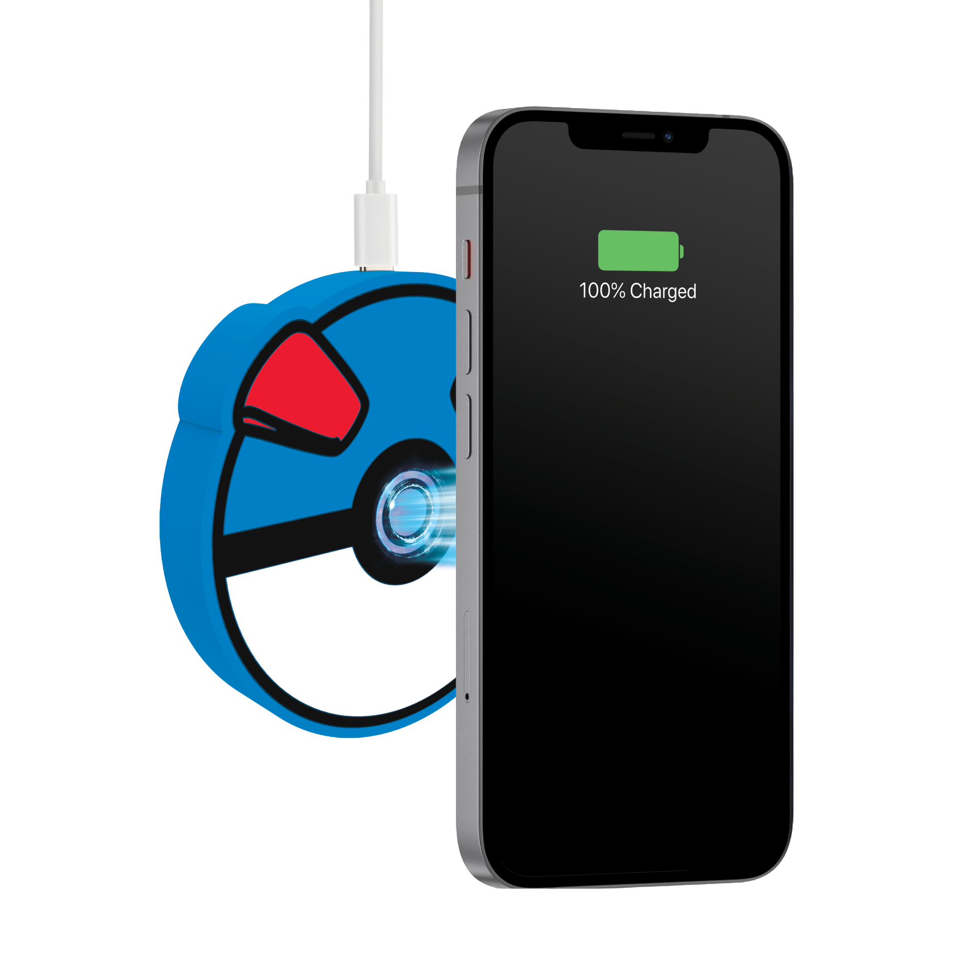 Pokémon PALLET Fast 15W Wireless Charging Pad - Great Ball