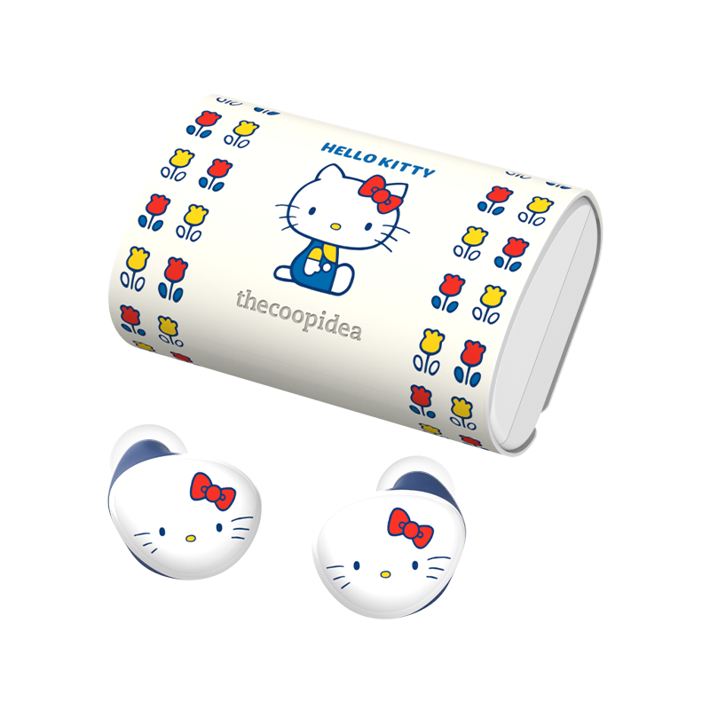 thecoopidea - Sanrio BEANS+ True Wireless Earbuds - HelloKitty