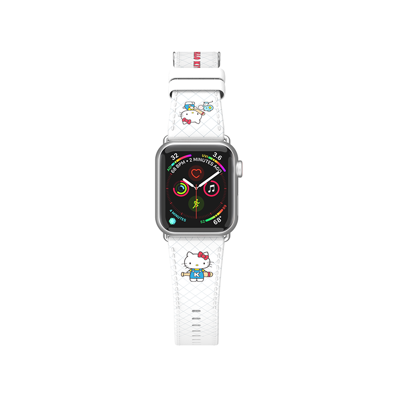 Iwatch Apple Watch Kitty Hello Kitty Bowknot Cat Soft Silicone