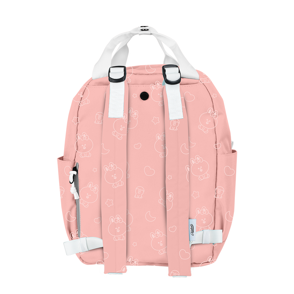 LINE FRIENDS MEETS Grinstant CARA 13" BACKPACK - MINI CONY OVERPRINT EDITION