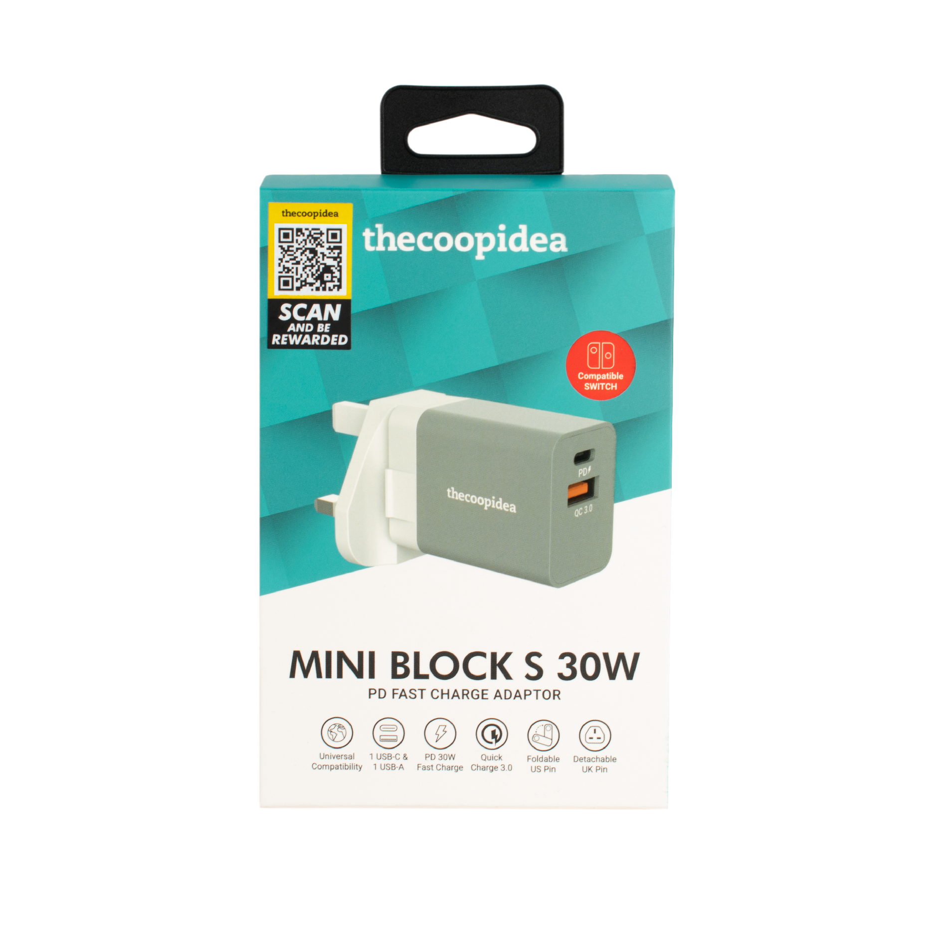 MINI BLOCK S 30W - PD Fast Charge Adaptor
