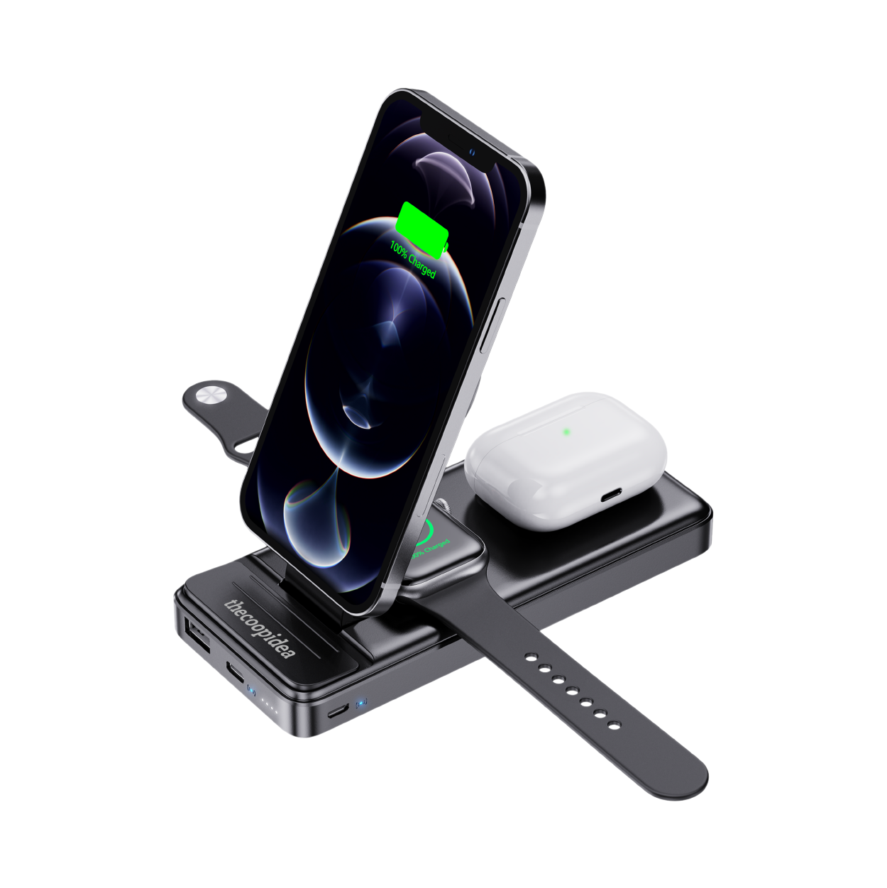 PILLAR PRO 10000mAh Wireless Magnetic Stand Powerbank
