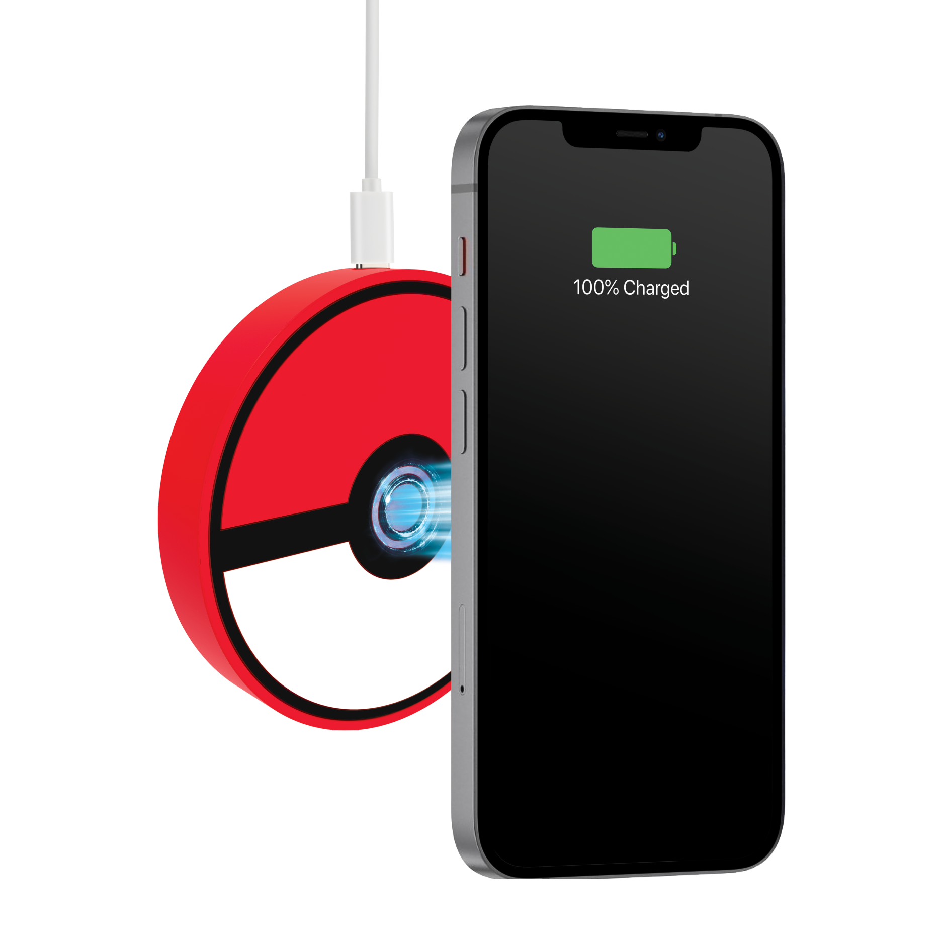 Pokémon PALLET Fast 15W Wireless Charging Pad - Poké Ball