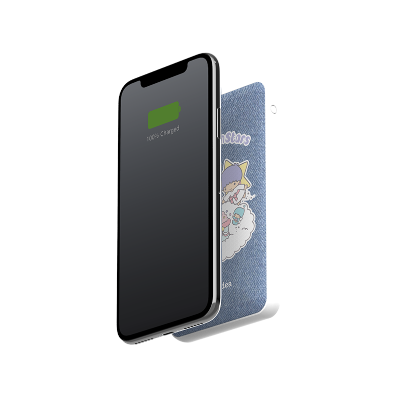 thecoopidea - Sanrio Wireless Charging 6000mAh Powerbank  - Little Twin Stars