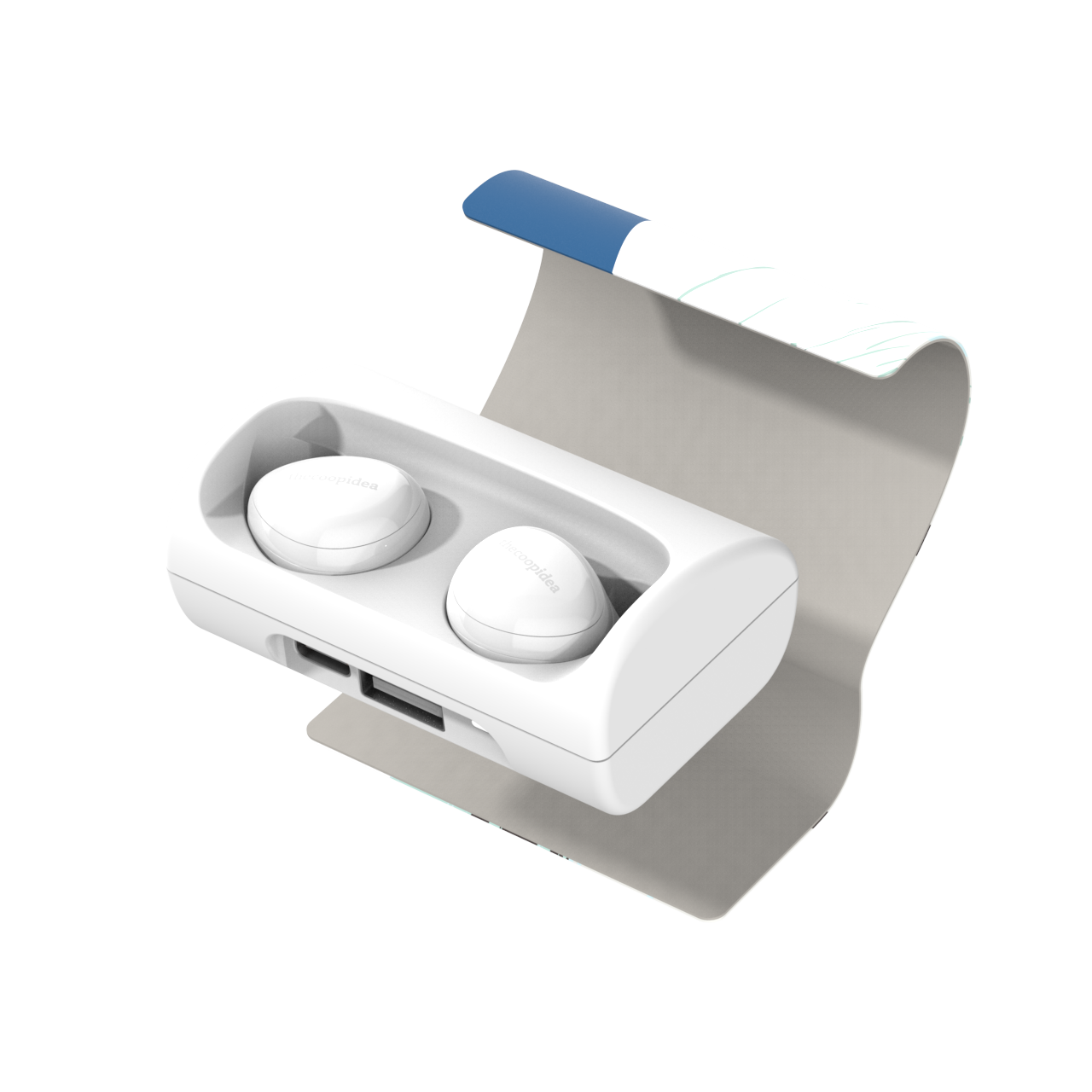 thecoopidea - BEANS+ True Wireless Earbuds - White