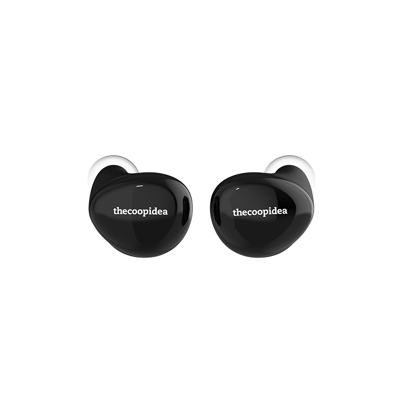 thecoopidea - BEANS+ True Wireless Earbuds - Black