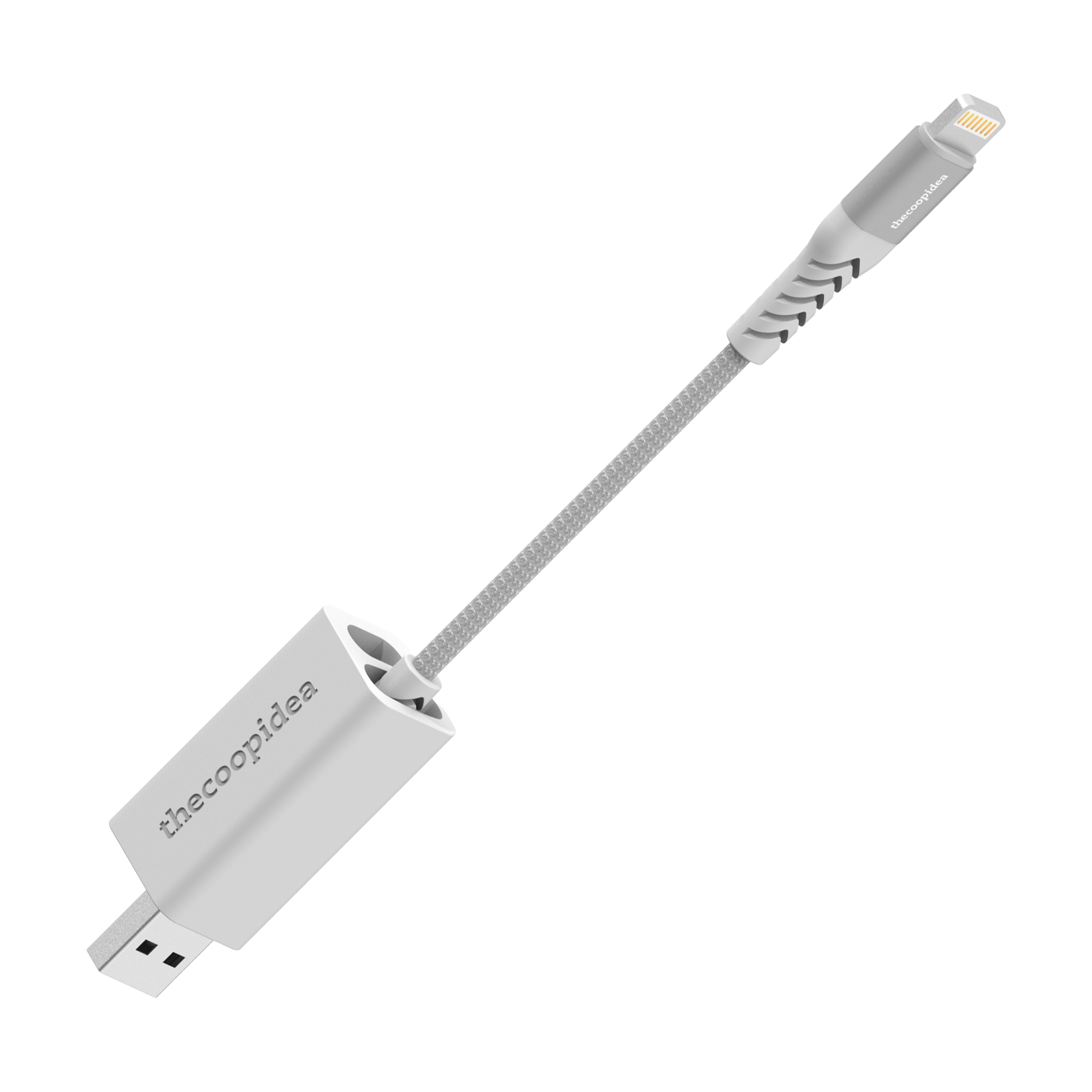FLEX LOOP - 10CM USB to MFI Cable with Silicone case