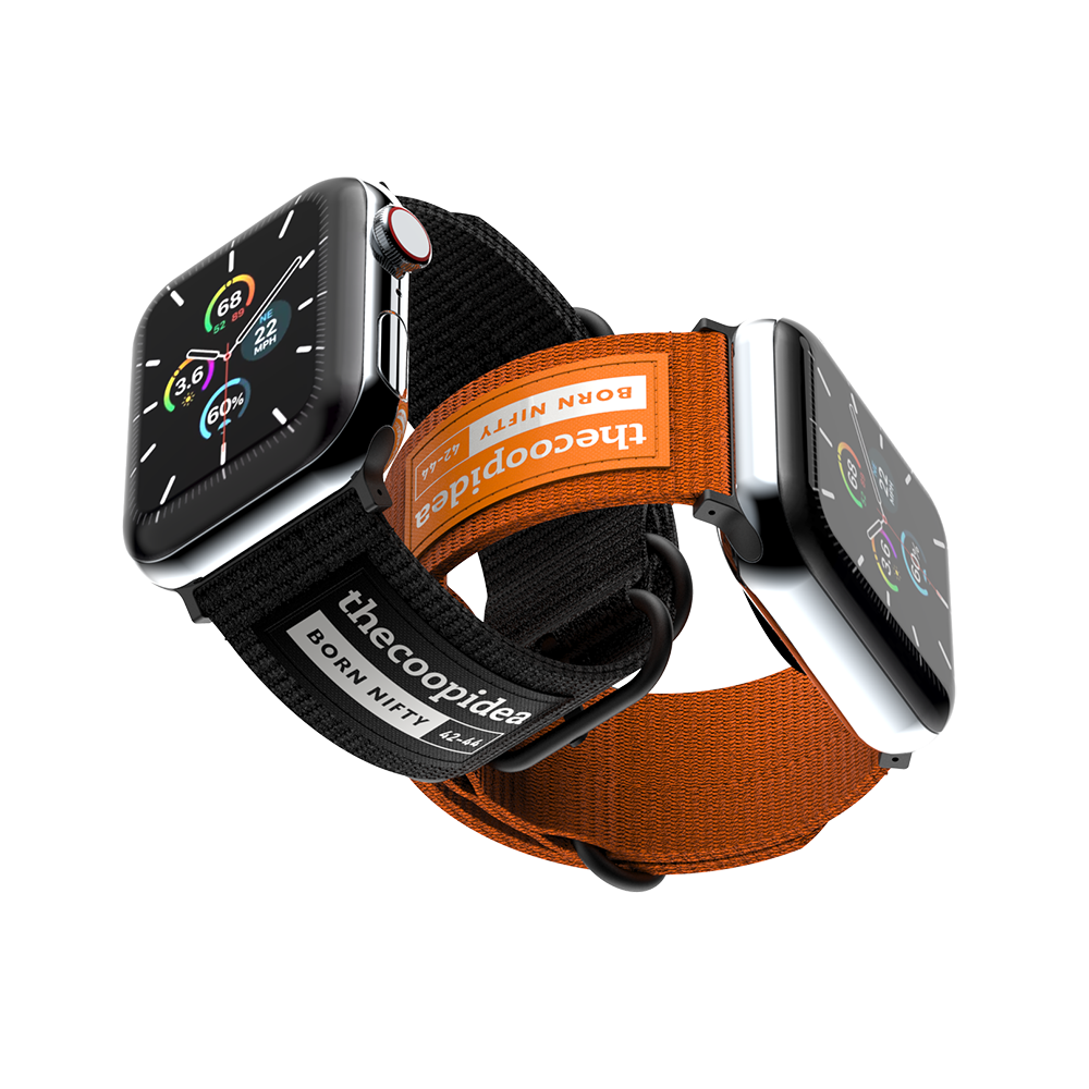 thecoopidea - BELT - Durable Nato Apple Watch Straps - Orange