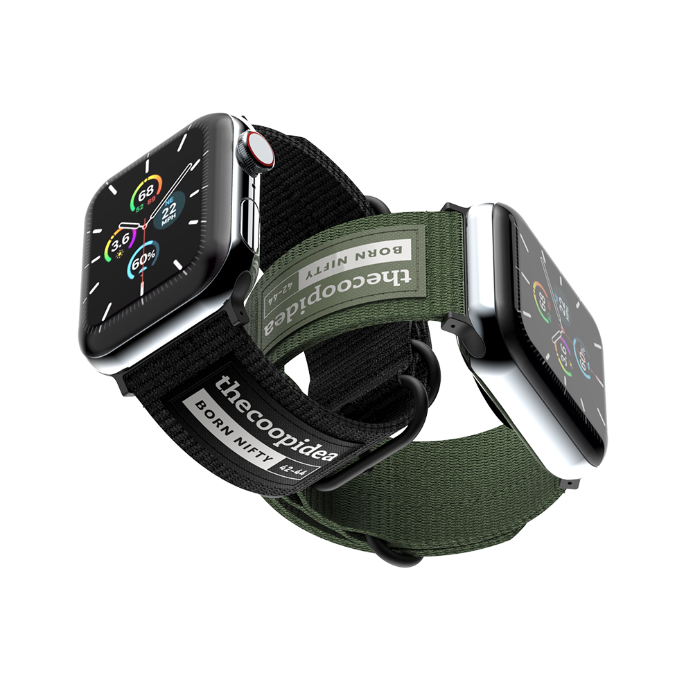 thecoopidea - BELT - Durable Nato Apple Watch Straps - Green