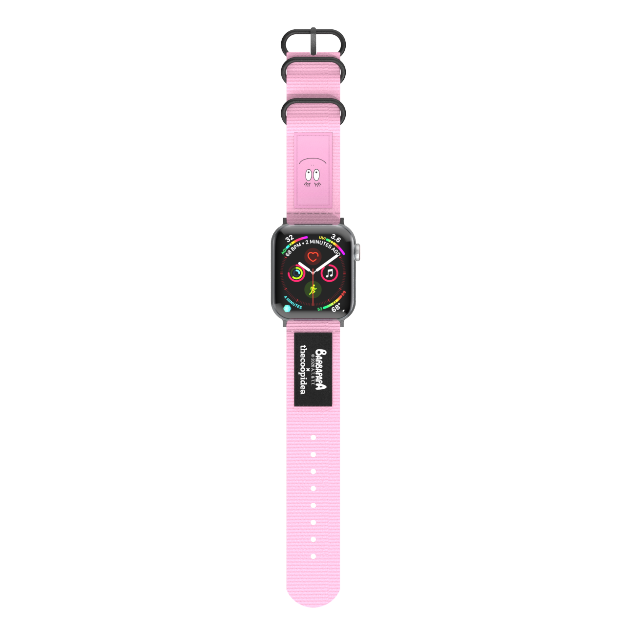 (BARBAPAPA Edition) BELT - Durable Nato Apple Watch Straps - BARBAPAPA