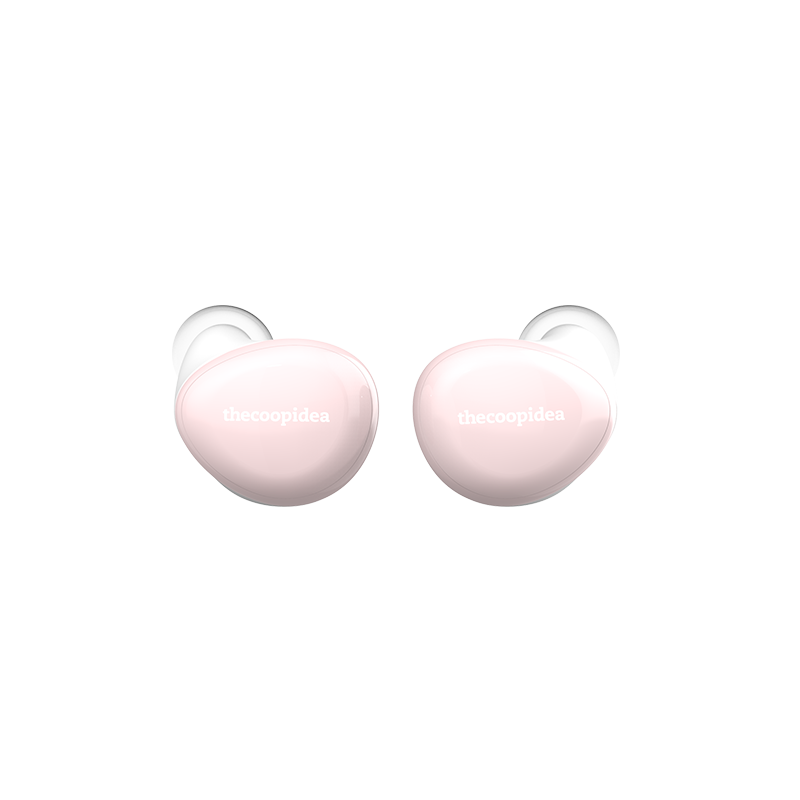 thecoopidea - BEANS+ True Wireless Earbuds - Pink