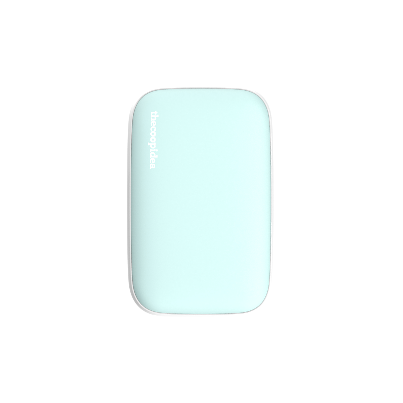 GUMMY PLUS - Dual Output 10000mAh Powerbank - turquoise