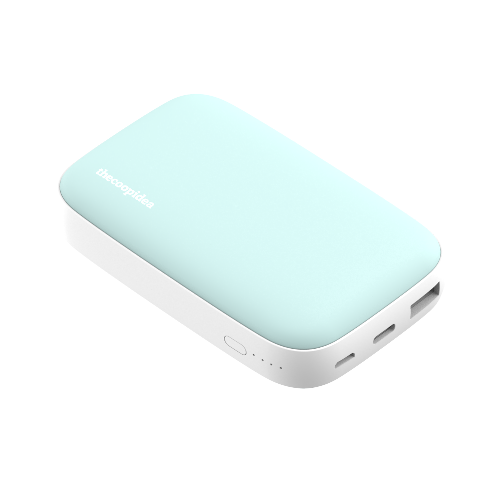 GUMMY PLUS - Dual Output 10000mAh Powerbank - turquoise