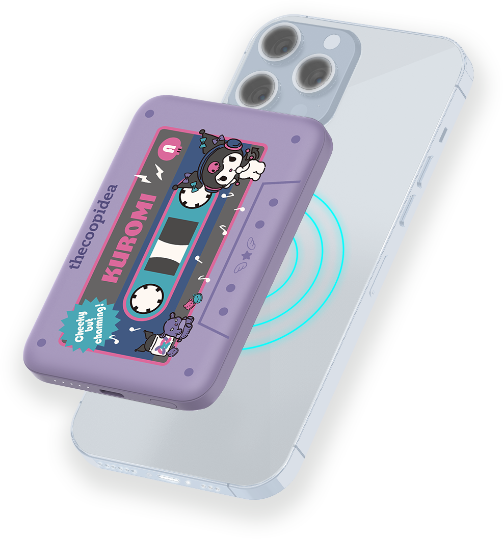 SANRIO GUMMY M Magnetic 5000mAh Powerbank