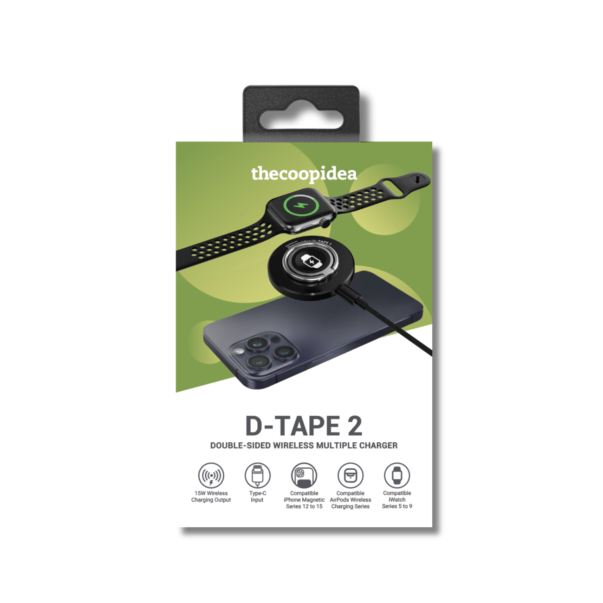 D-TAPE 2 Double-sided Wireless Multiple Charger