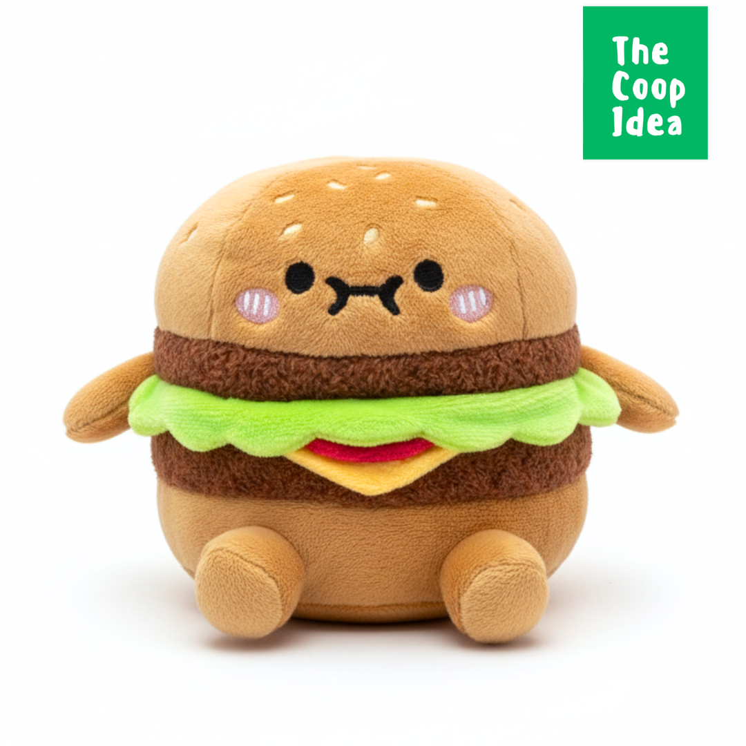 HUGUMI Wireless Plush Speaker – Burger
