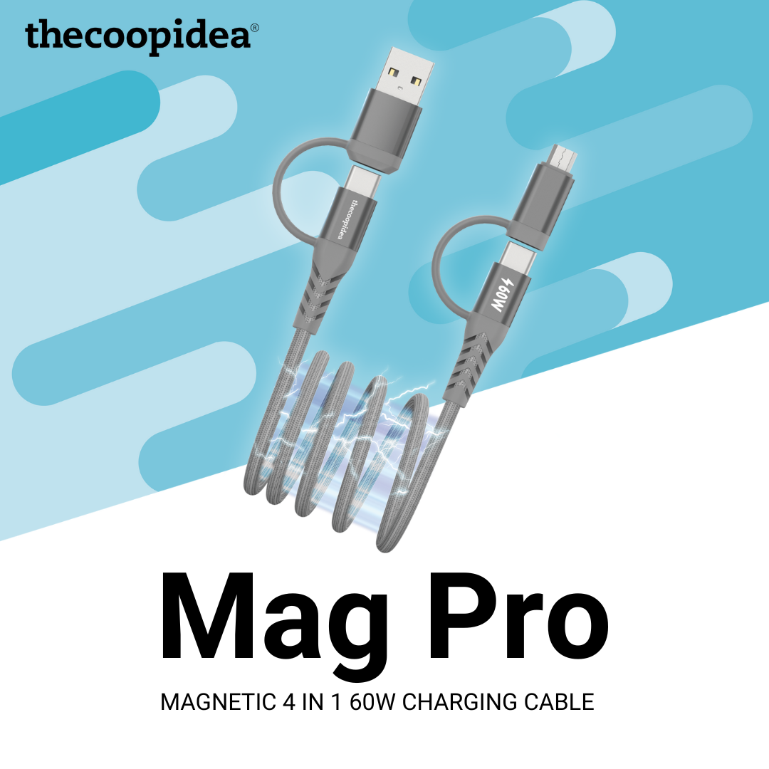 Mag Pro - 1.2m Magnetic 4 in 1 Cable