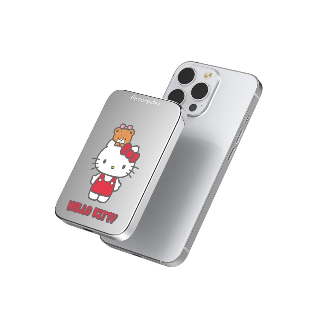 Sanrio Shine Magnetic 5000mAh Powerbank - Hello Kitty
