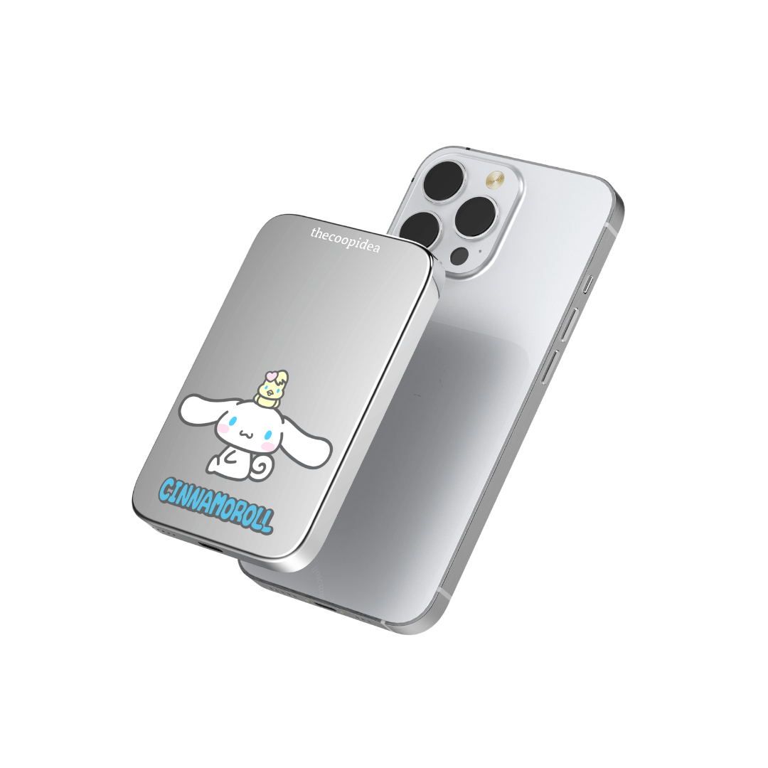 Sanrio Shine Magnetic 5000mAh Powerbank - Cinnamoroll