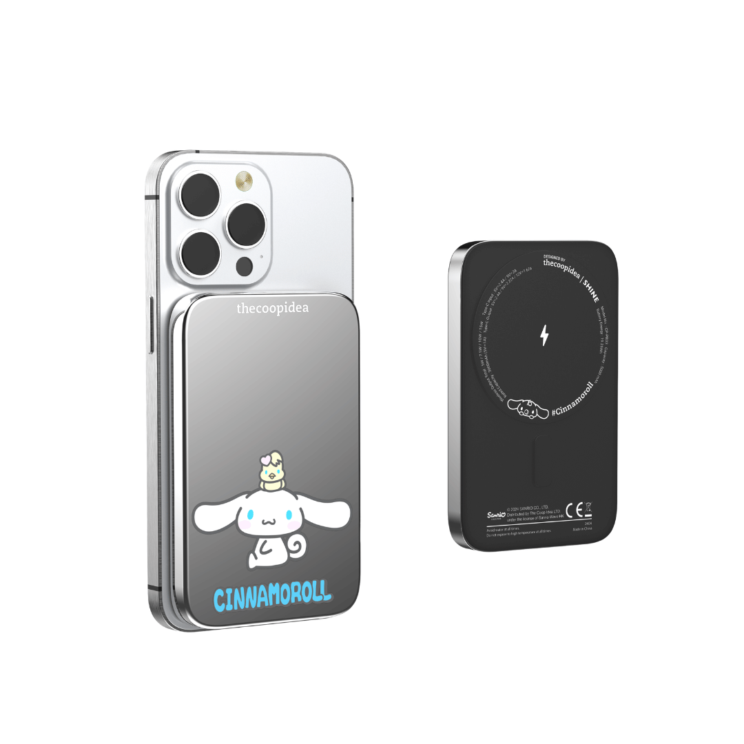 Sanrio Shine Magnetic 5000mAh Powerbank - Cinnamoroll