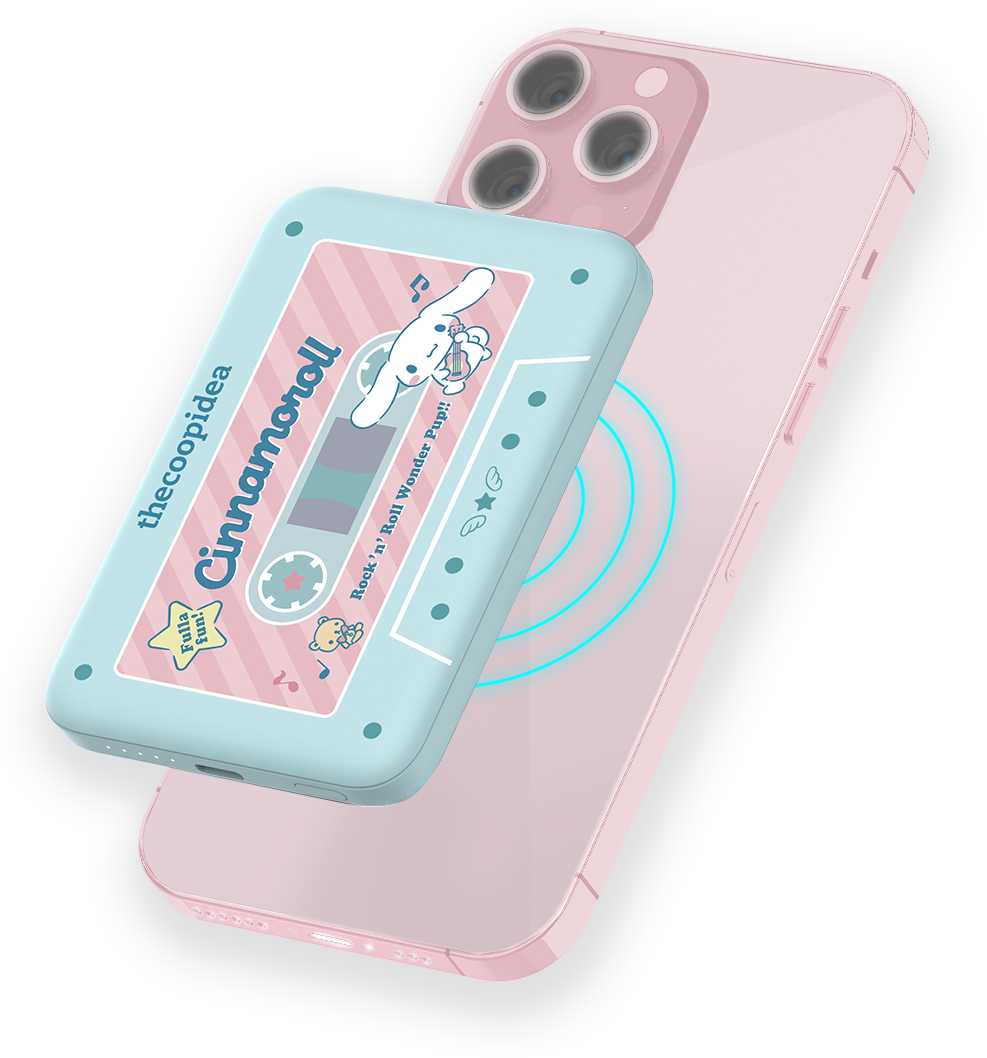 SANRIO GUMMY M Magnetic 5000mAh Powerbank