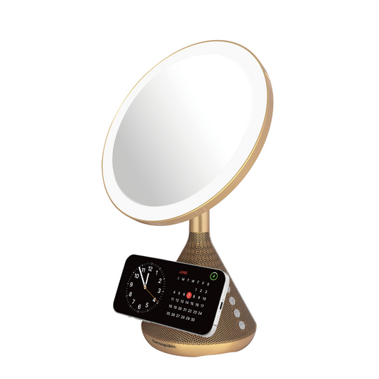 Mag Miroir Magnetic Wireless Charger with Speaker
