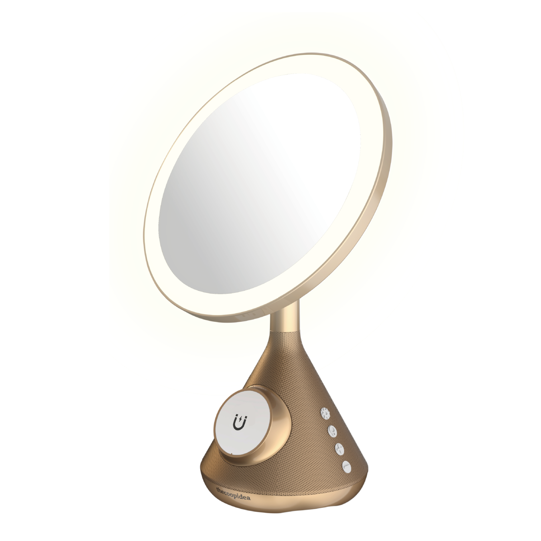 Mag Miroir Magnetic Wireless Charger with Speaker