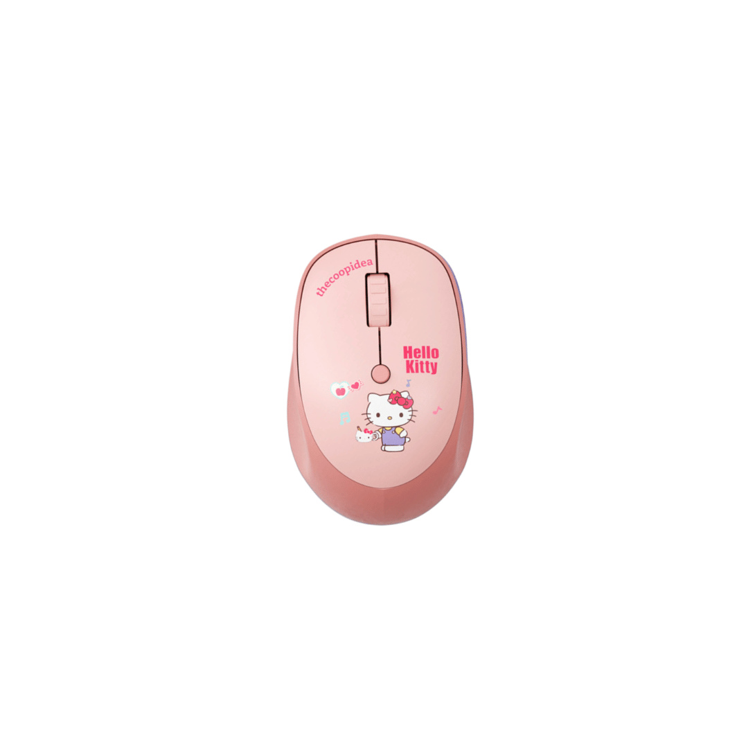 Sanrio RETRO TAPPY Wireless Keyboard & Mouse Set - Hello Kitty